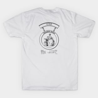 Retired Nurse Gift Patent Print Nurse's Pin 1912 T-Shirt